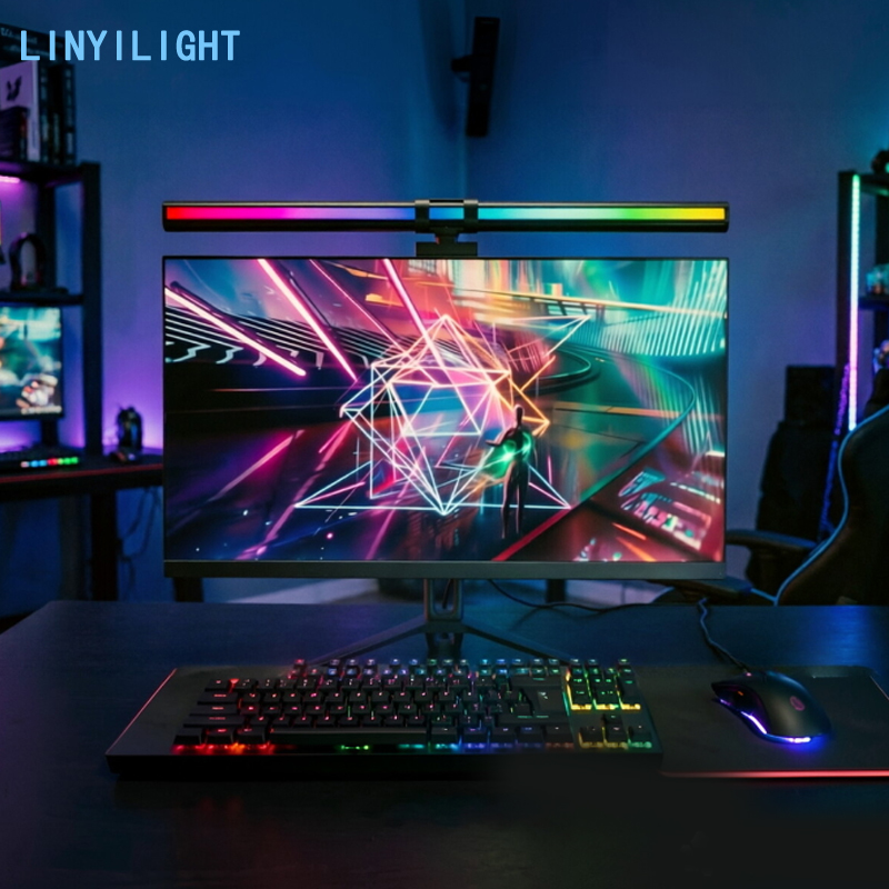 Home Office Work - Barre lumineuse LED RGB 60/80 cm