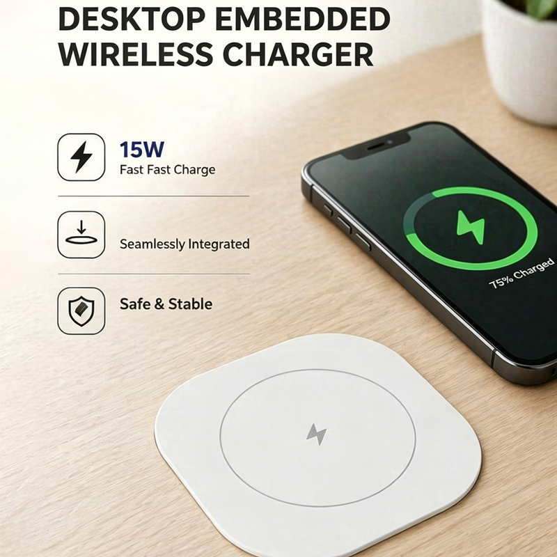 Home Office Of Uk - Station de charge de bureau encastrée