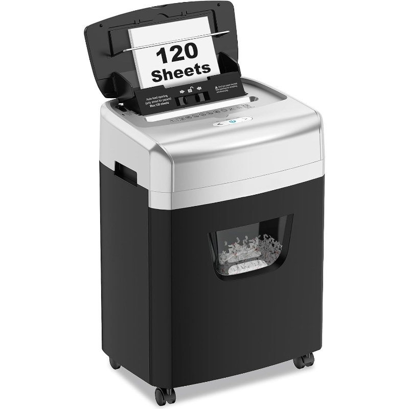 Paper Shredder Micro - Déchiqueteuse de papier robuste à micro-coupures,
