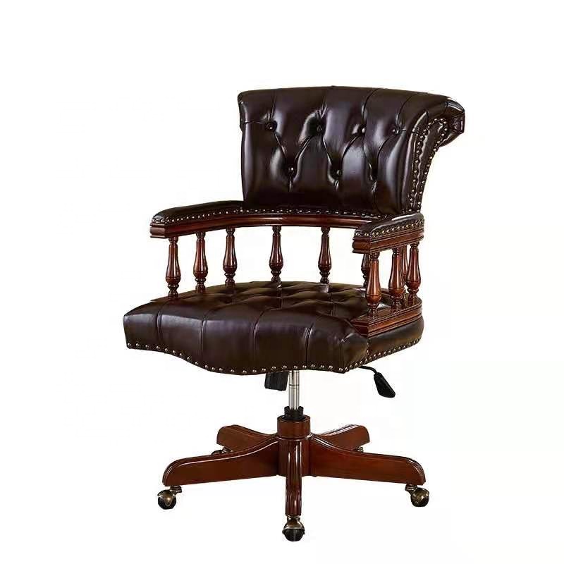 Home Office Of Uk - Fauteuil capitaine Chesterfield Dark Ox Blood