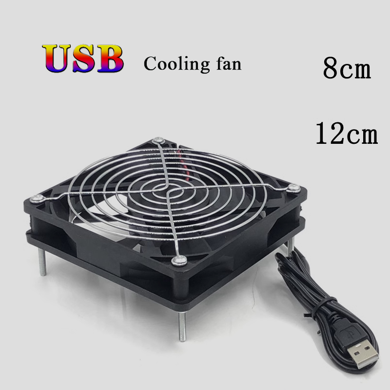 Usb Desk Fan - Ventilateur de boîtier d'ordinateur alimenté par