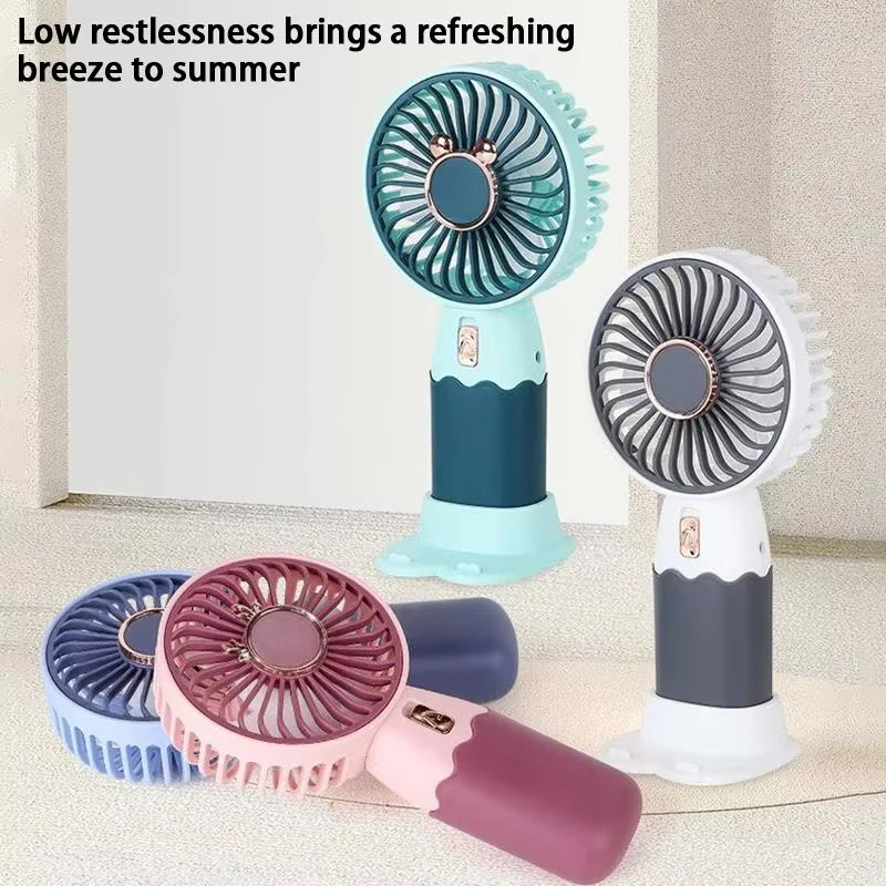 Usb Desk Fan - Mini ventilateur électrique USB rechargeable, portable,