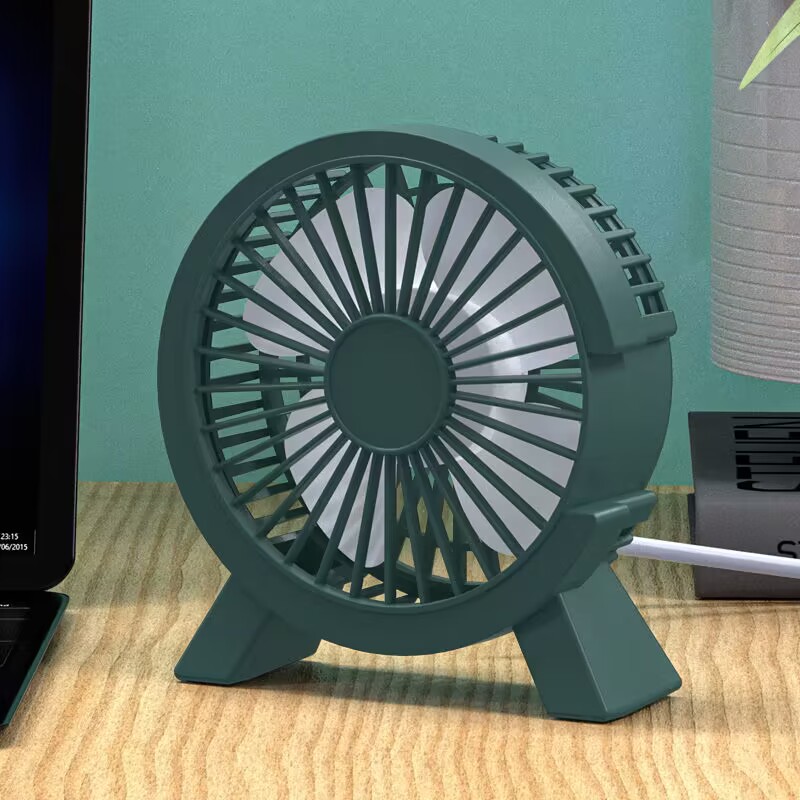 Usb Desk Fan - Mini ventilateur de table rechargeable par