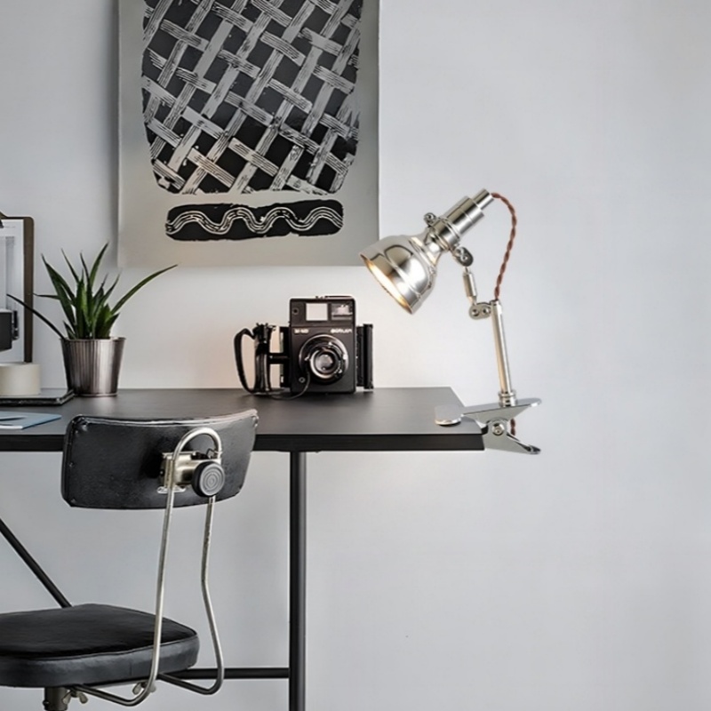 Home Office Of Uk - Lampe de lecture industrielle à clipser