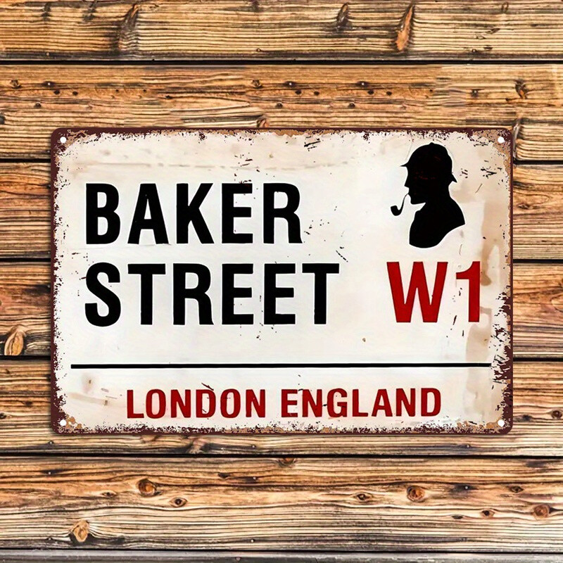 Home Office England - Panneau en métal Baker Street W1