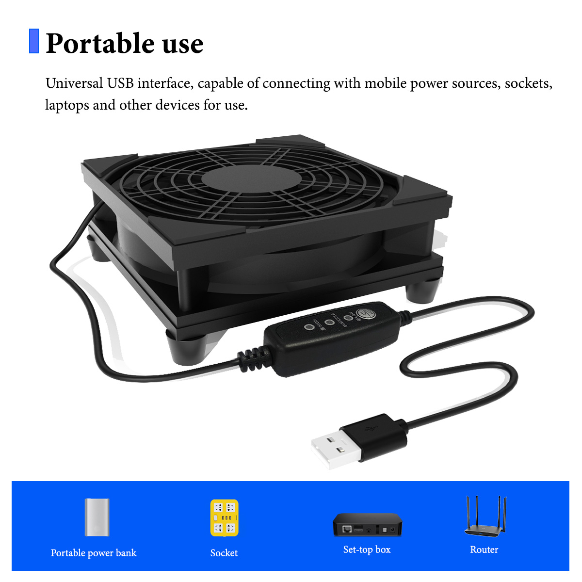 Ventilateur de refroidissement - Usb Desk Fan avis et prix