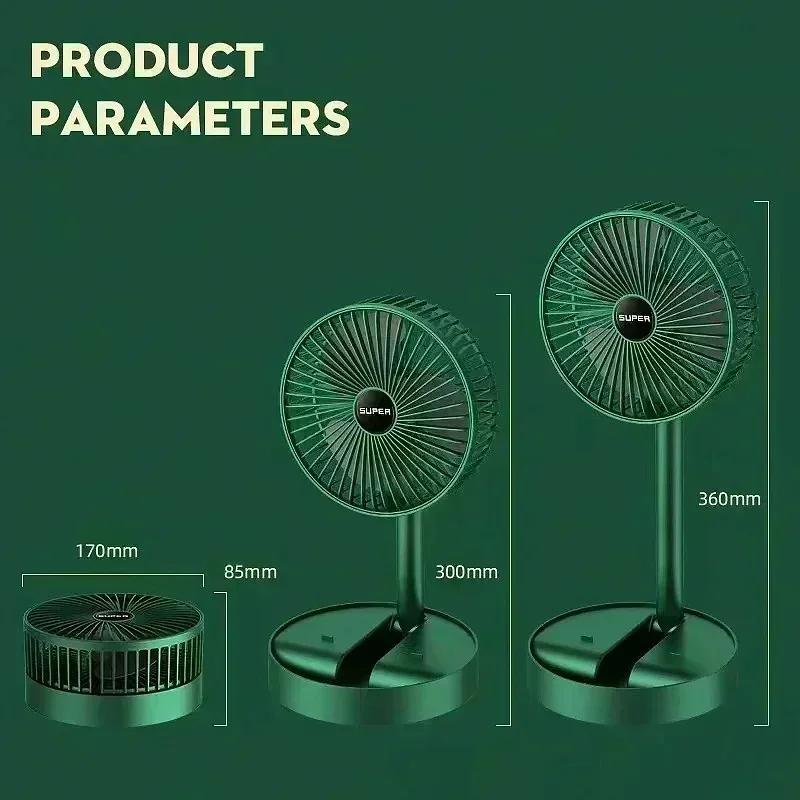Ventilateur USB pliable réglab - Usb Desk Fan avis et prix