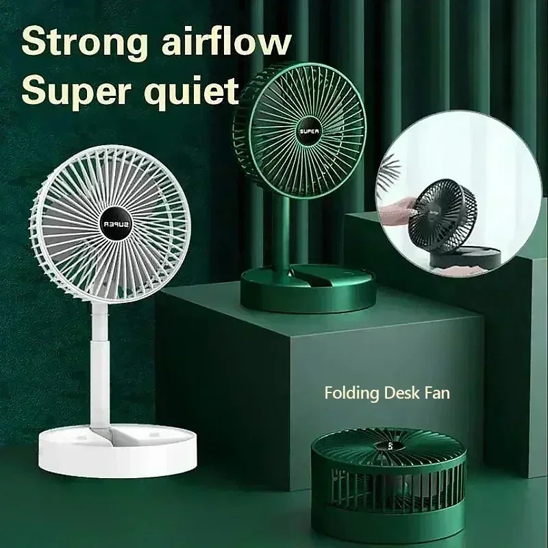 Ventilateur de bureau recharge - Usb Desk Fan avis et prix