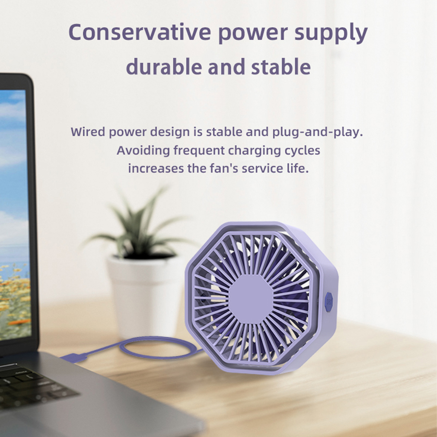 Ventilateur de bureau USB hexa - Usb Desk Fan avis et prix