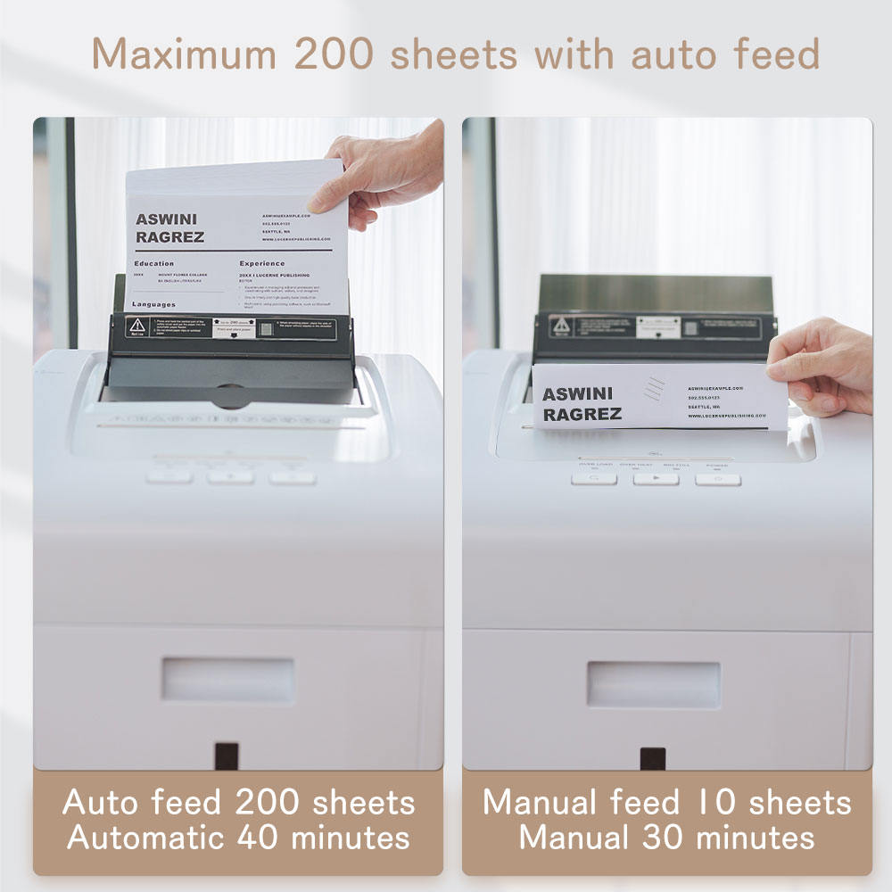 Déchiqueteuse de papier automa - Paper Shredder Micro avis et prix