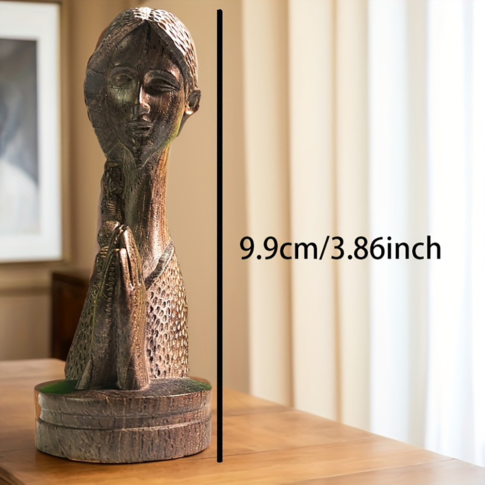 1 pièce Statue de fille en pri - Home Office With Bookshelves avis et prix