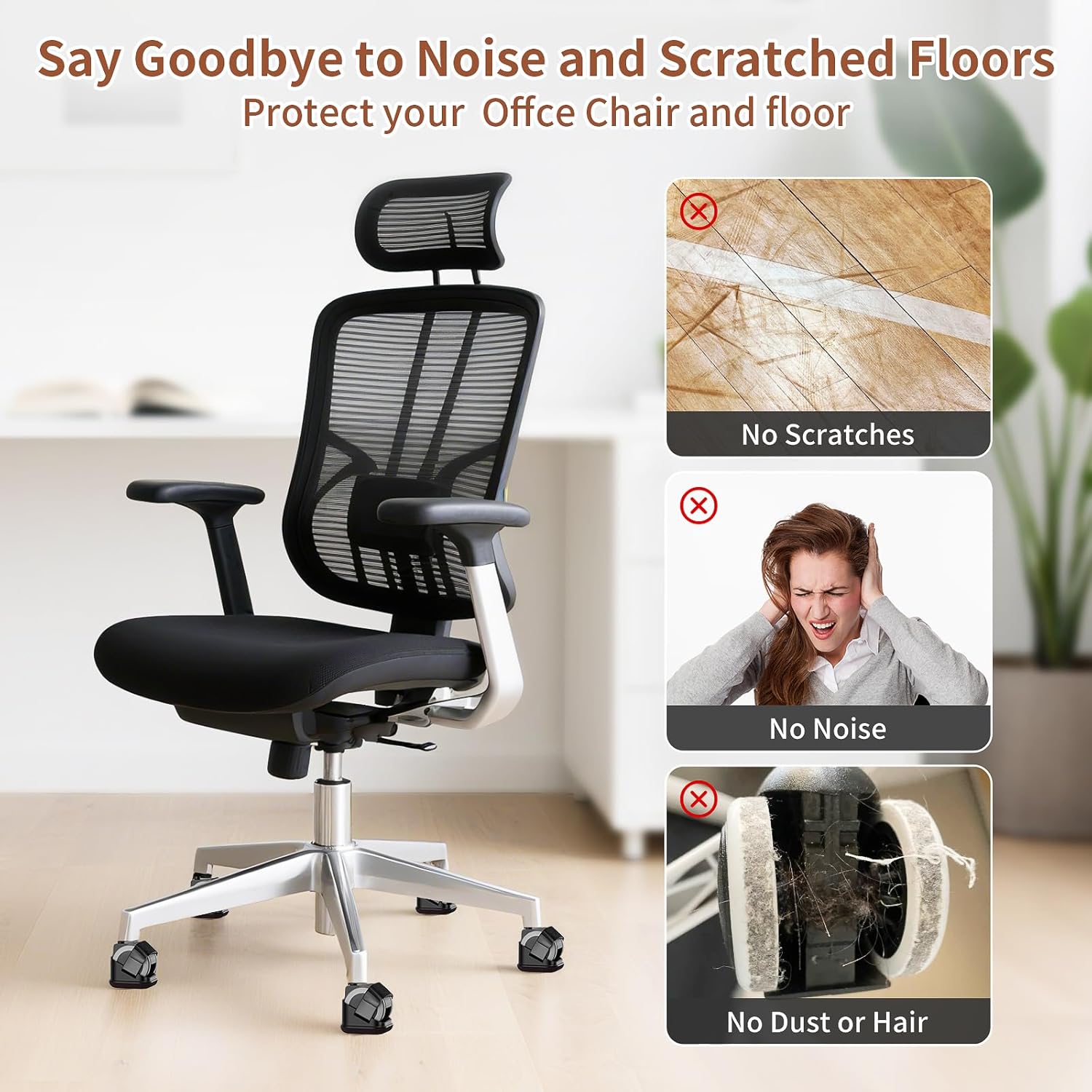 Lot de 5 protections pour pied - Home Office Hidden Desk avis et prix