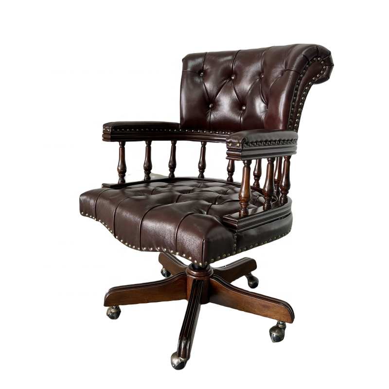 Fauteuil capitaine Chesterfiel - Home Office Of Uk avis et prix