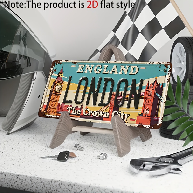 Panneau en étain The Crown Cit - Home Office England avis et prix