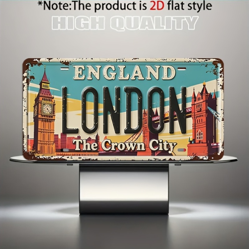 Panneau en étain The Crown Cit - Home Office England avis et prix