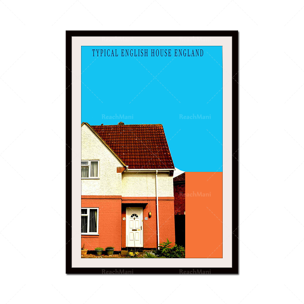 Affiche imprimée de paysage d' - Home Office England avis et prix