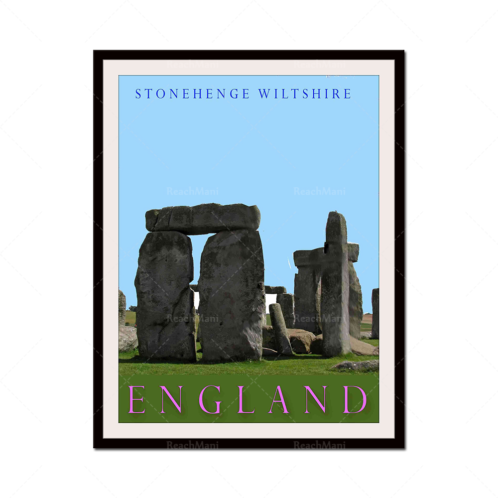 Affiche imprimée de paysage d' - Home Office England avis et prix