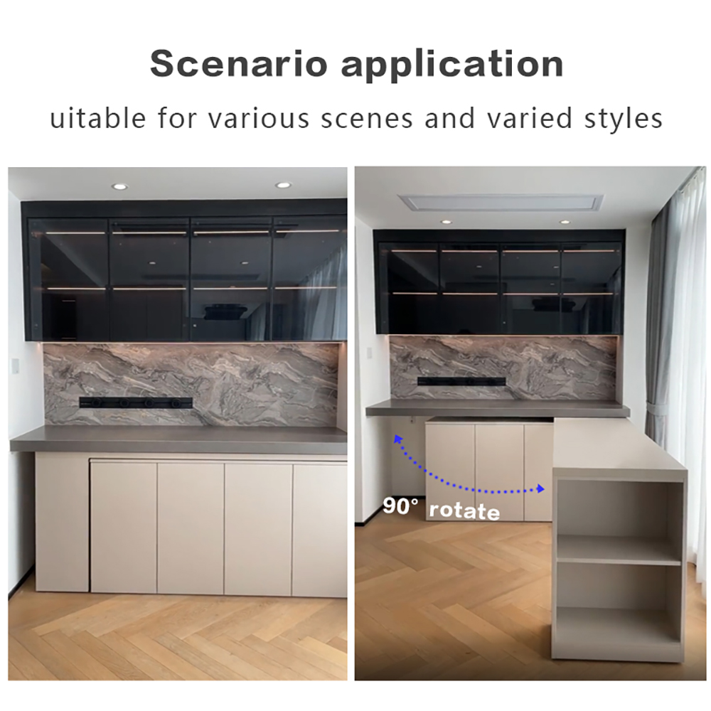 Mécanisme de quincaillerie de  - Home Office Hidden Desk avis et prix