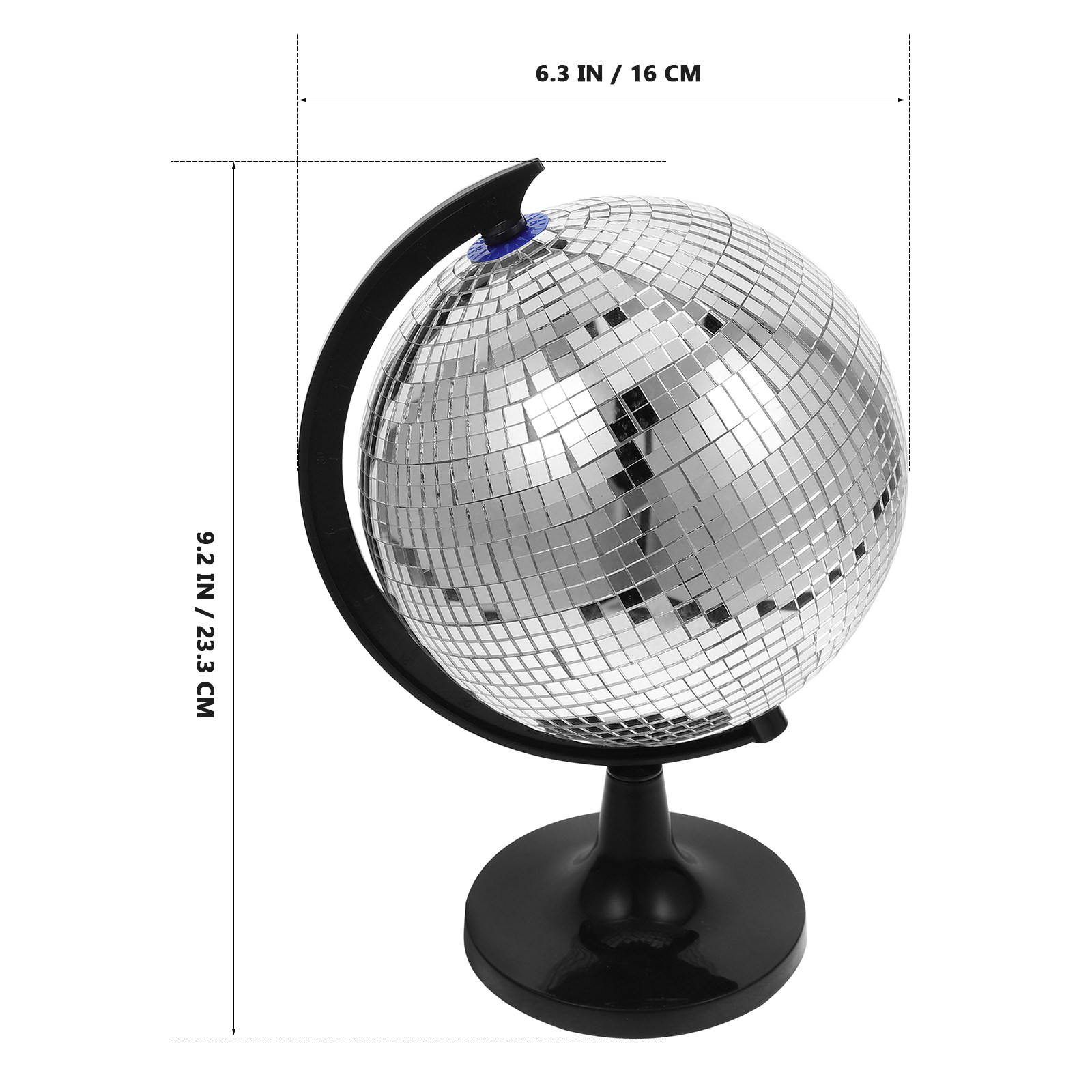 Globe disco fantaisie décorati - Home Office With Bookshelves avis et prix