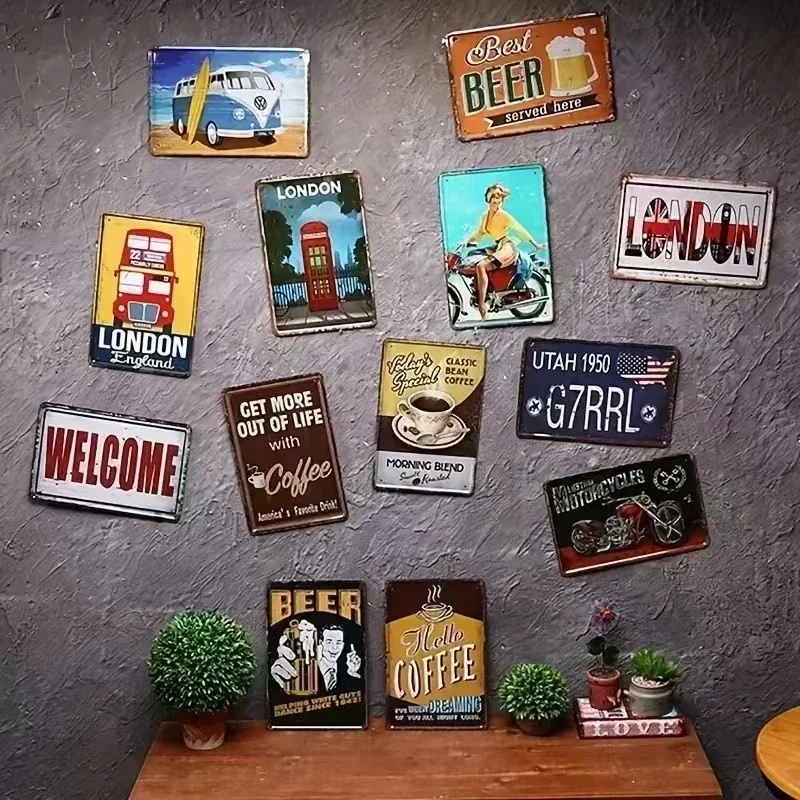 Décoration murale vintage en m - Home Office Guadalajara avis et prix