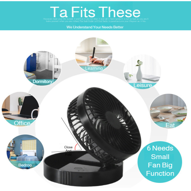 Ventilateur rétractable portab - Usb Desk Fan avis et prix