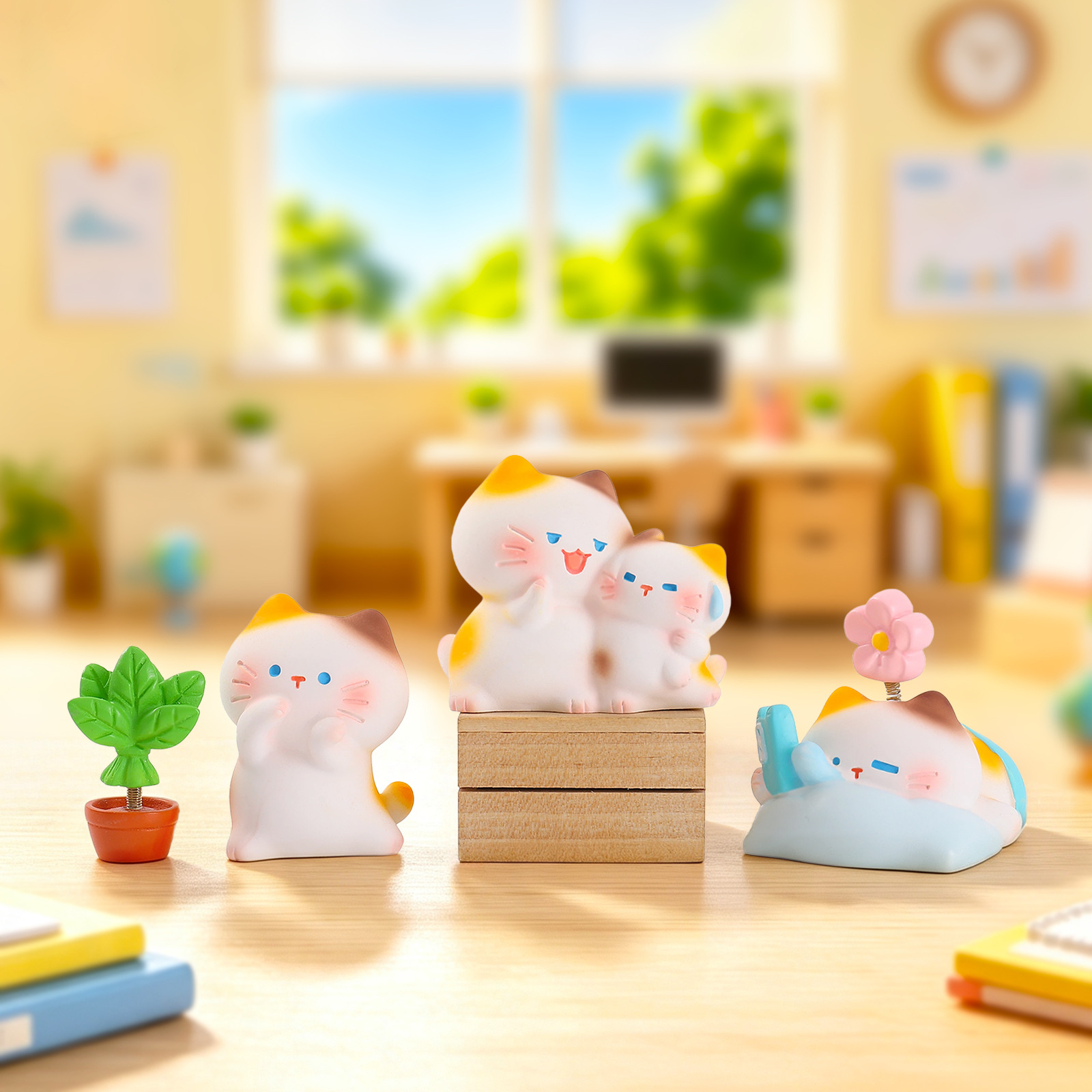 Figurine de chaton travaillant - Home Office Work avis et prix
