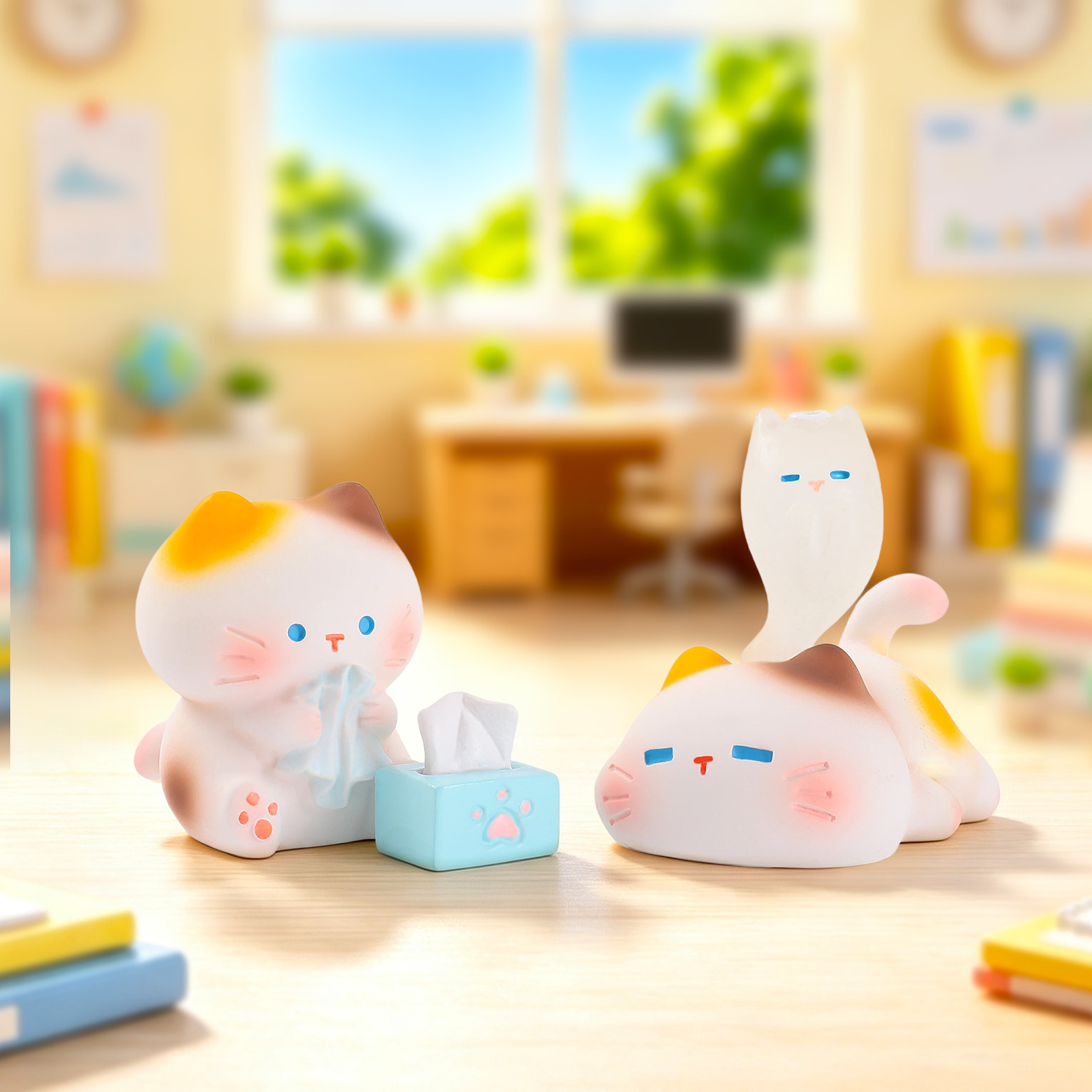 Figurine de chaton travaillant - Home Office Work avis et prix