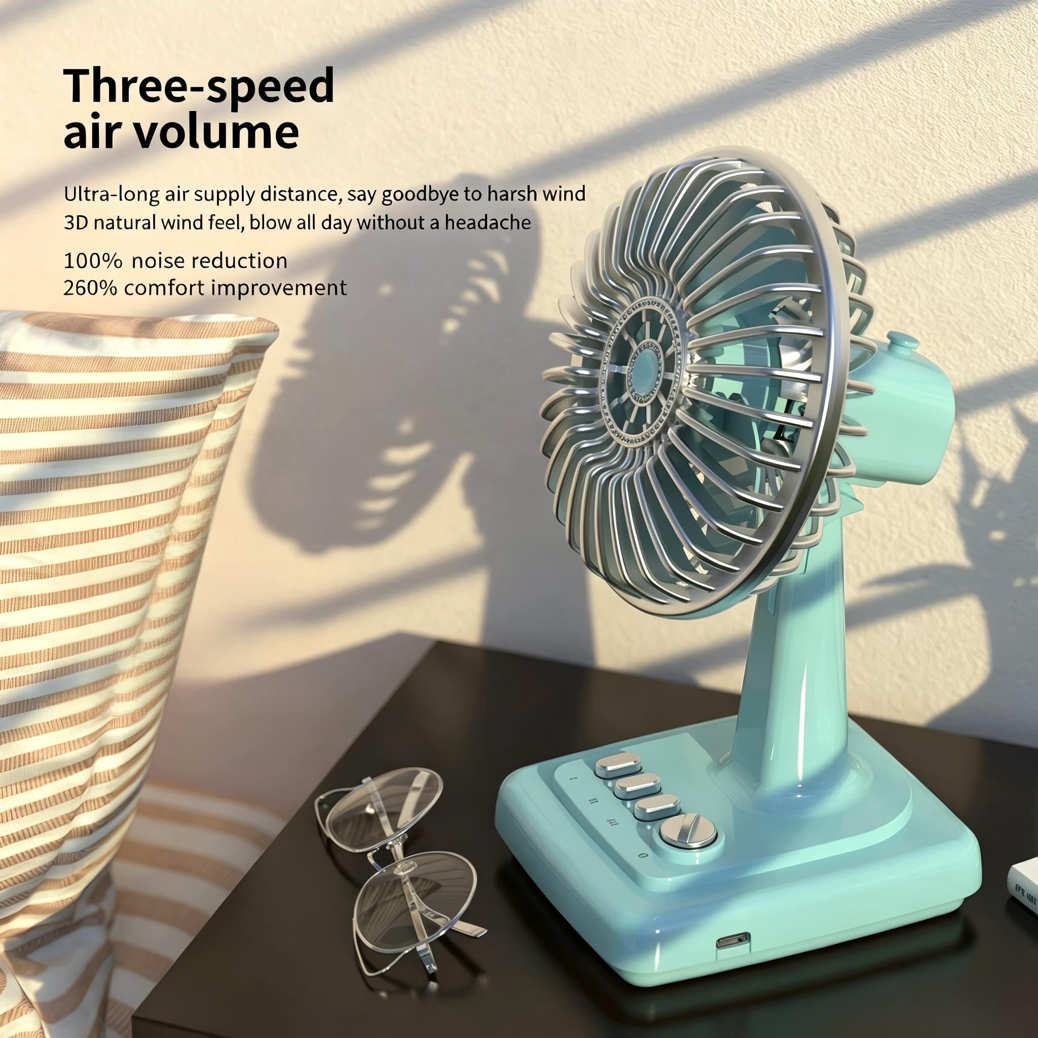 Ventilateur de bureau rétro en - Usb Desk Fan avis et prix