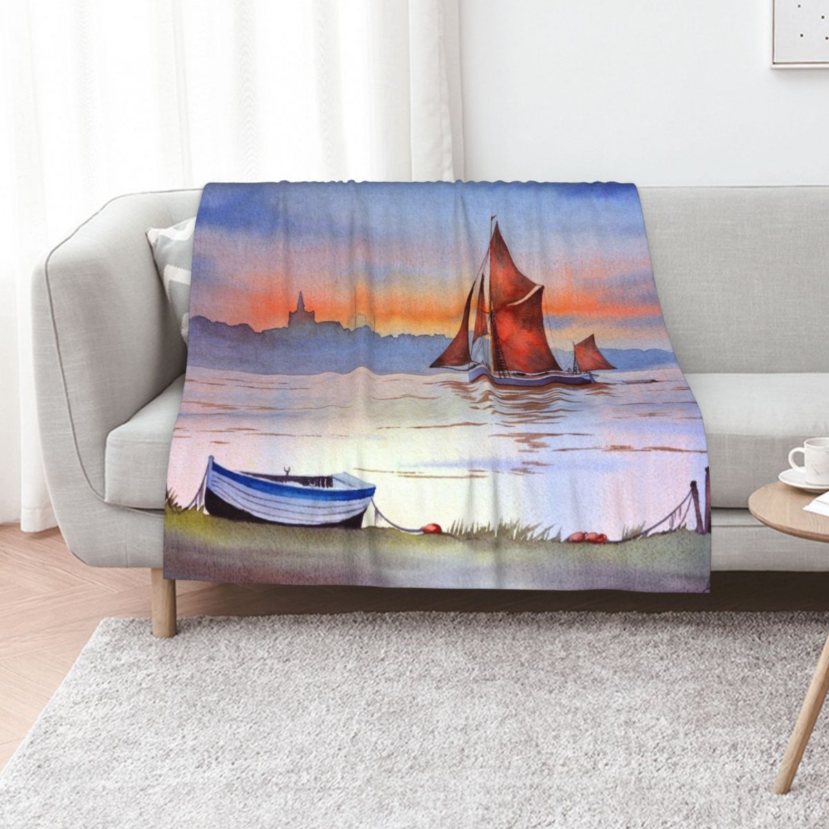 Couverture chaude et confortab - Home Office England avis et prix
