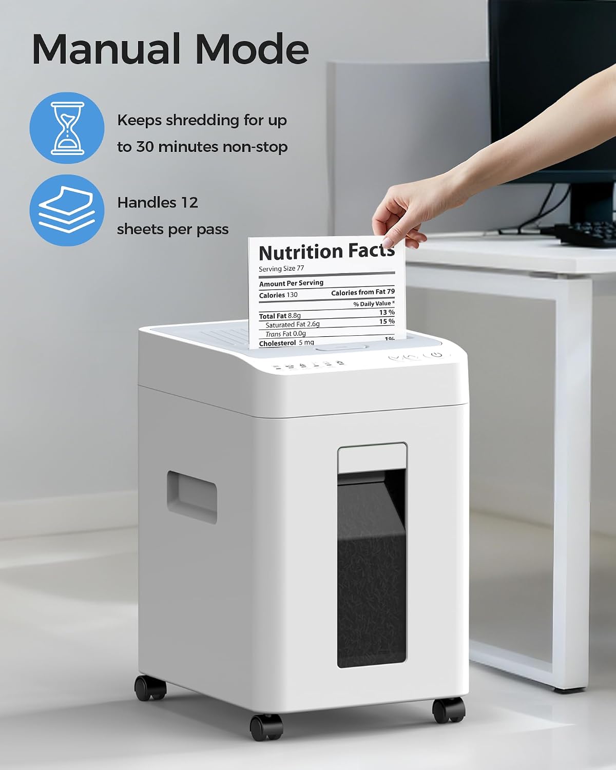 Déchiqueteuse Micro-Coupe 110  - Paper Shredder Micro avis et prix