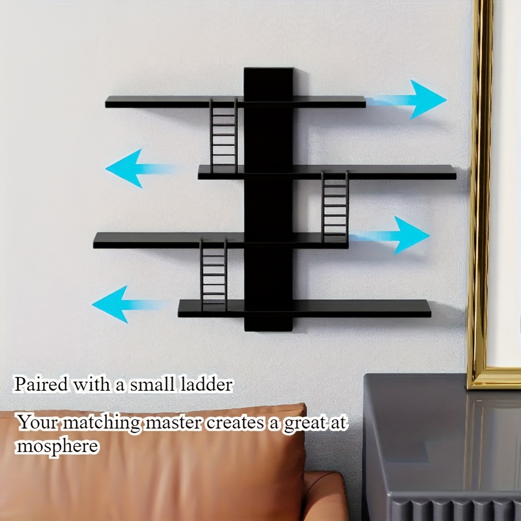 Étagère murale sans perçage ad - Home Office With Bookshelves avis et prix