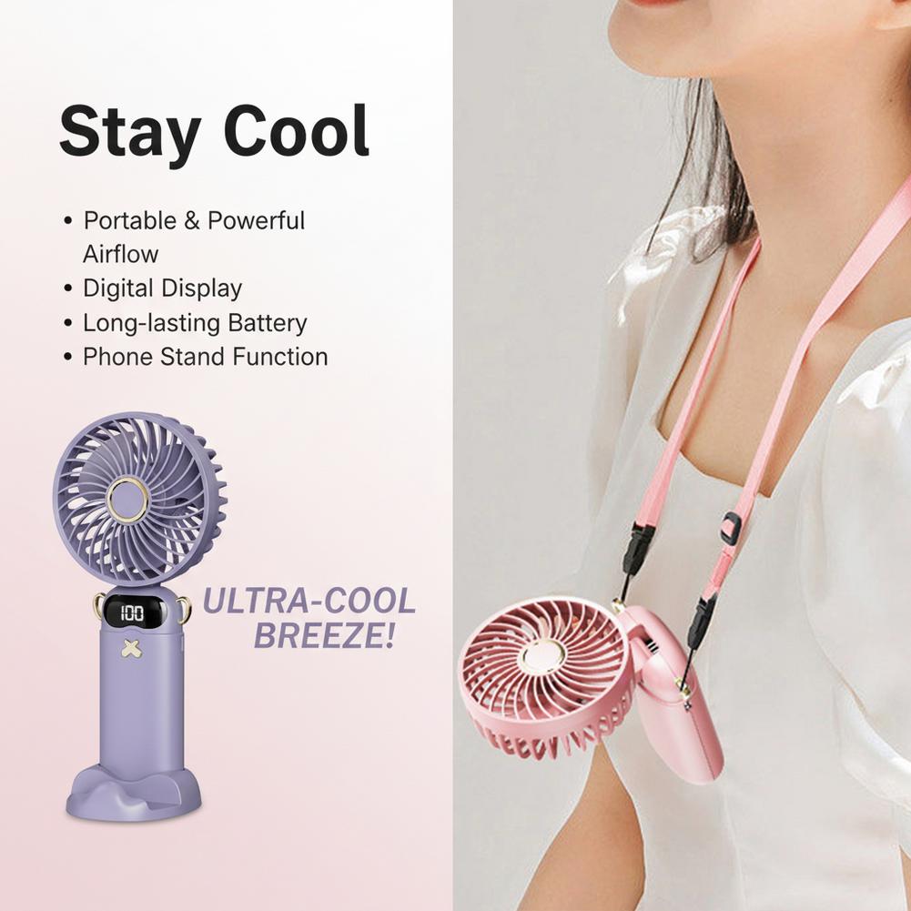 Mini ventilateur portable avec - Usb Desk Fan avis et prix