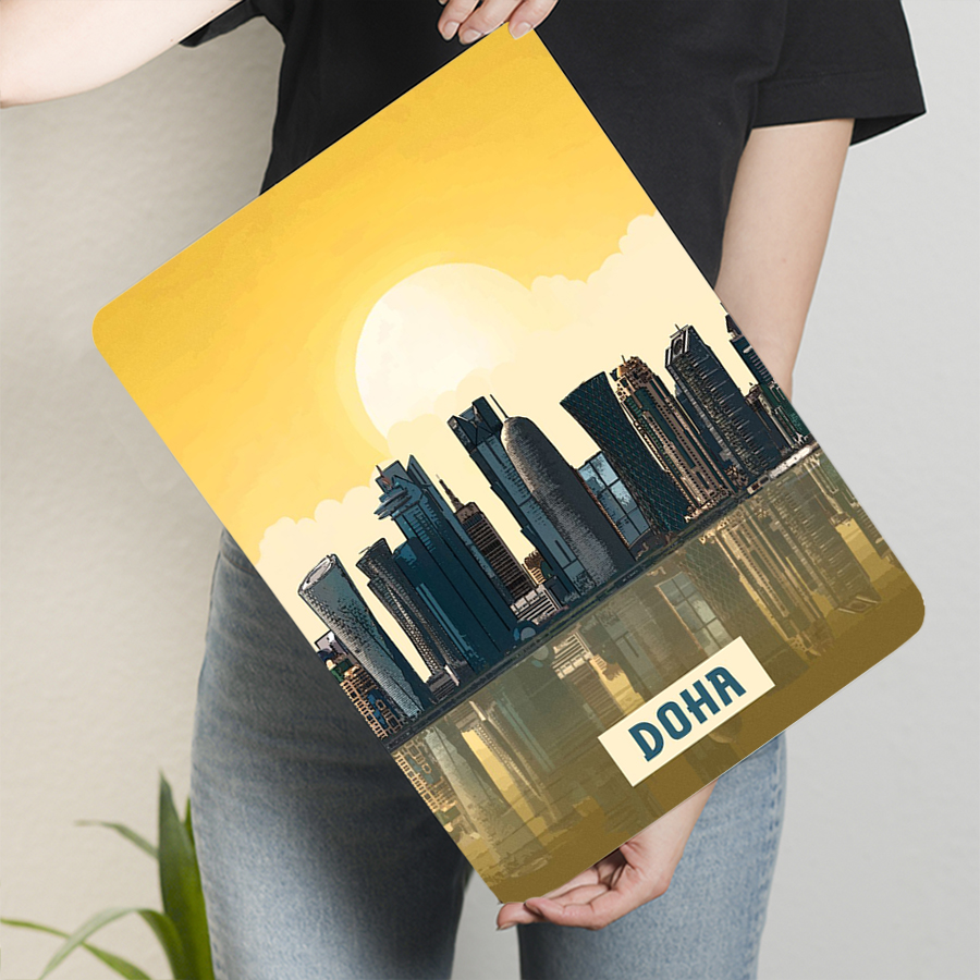 Doha horizon métal mur Art Qat - Home Office Qatar avis et prix
